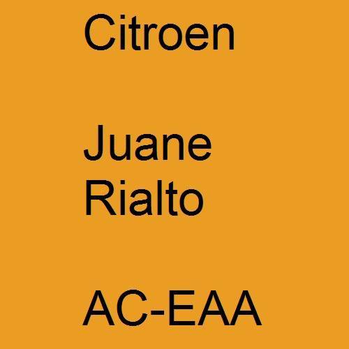 Citroen, Juane Rialto, AC-EAA.